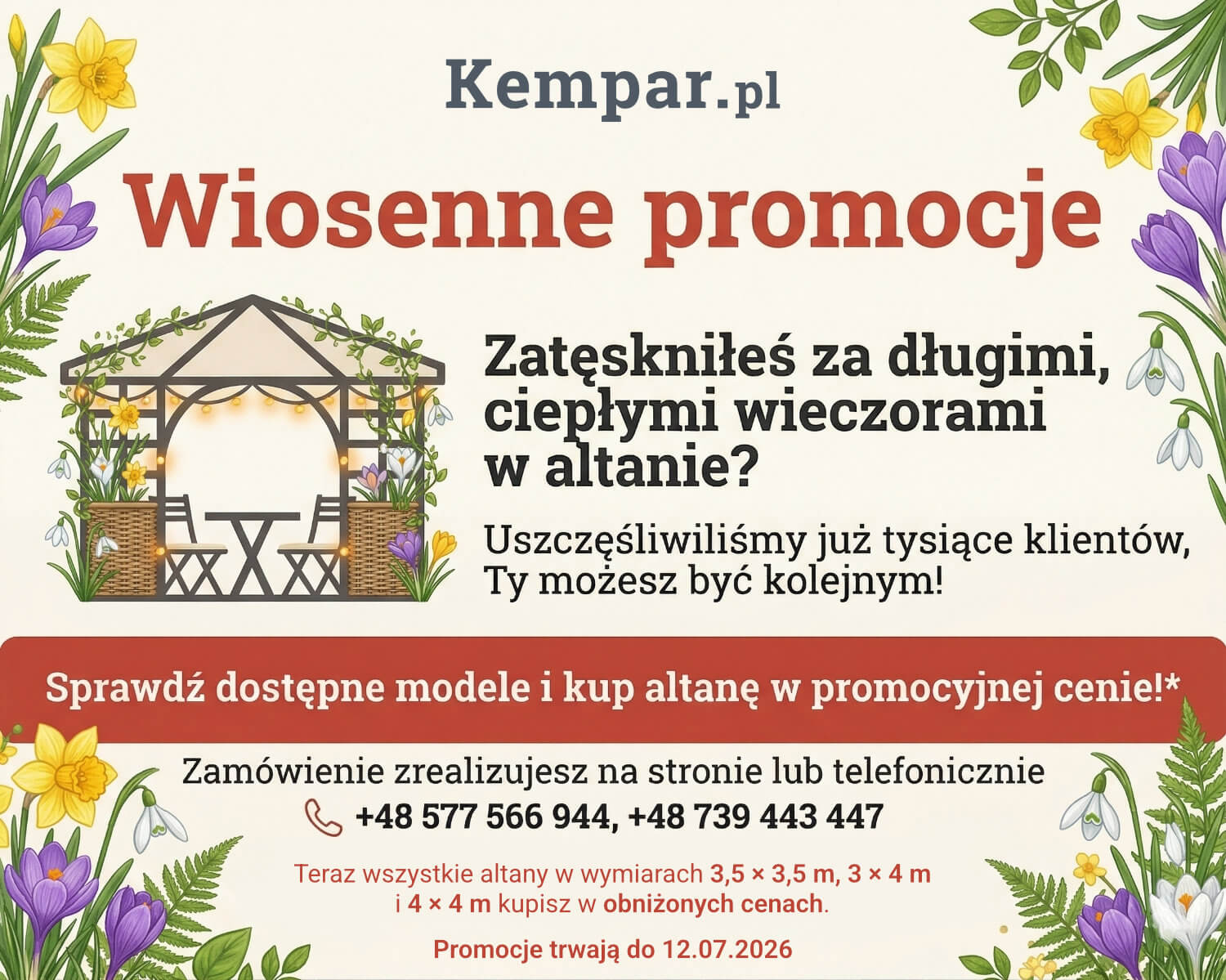 Wiosenne promocje 2026